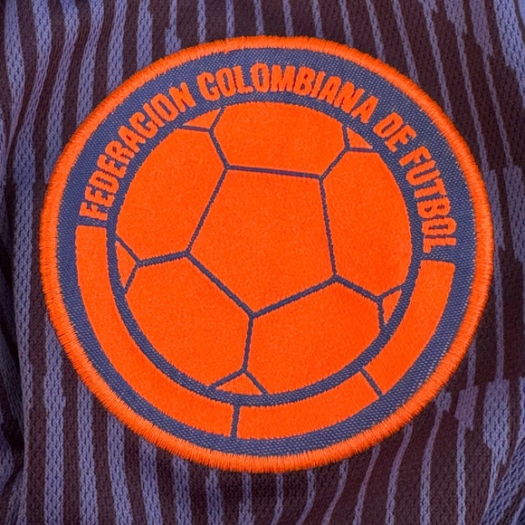 Adidas 2018 Away Colombia Blue and Orange Soccer‎ Jersey Men’s Medium. - Picture 2 of 12